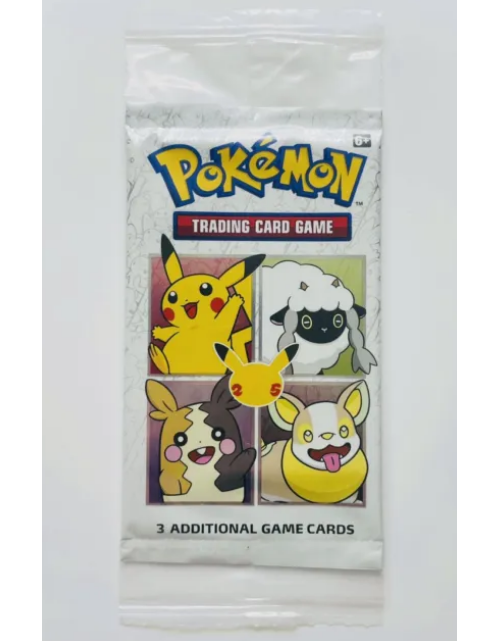 Pokemon TCG General Mills Promo 25th Anniversary 3 Card Booster Pack Sealed