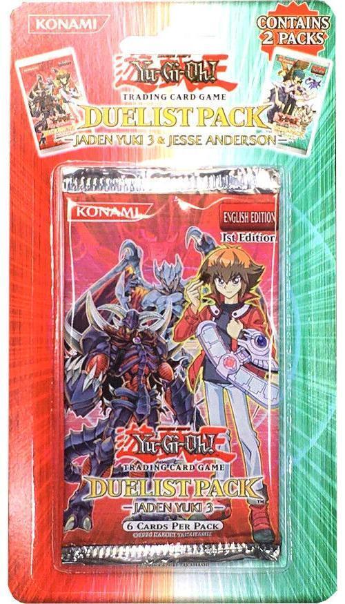 Jaden Yuki 3 & Jesse Anderson Duelist Pack Blister Brand New & Sealed Yu-Gi-Oh!