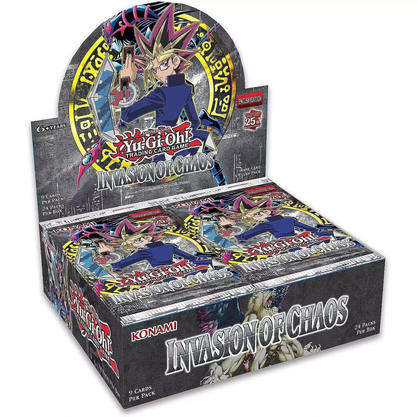Yugioh Invasion Of Chaos 25th Anniversary Booster Box New & Sealed