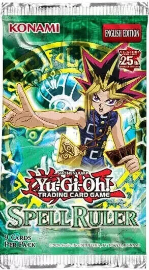 Yugioh Spell Ruler 25th Anniversary Booster Box New & Sealed