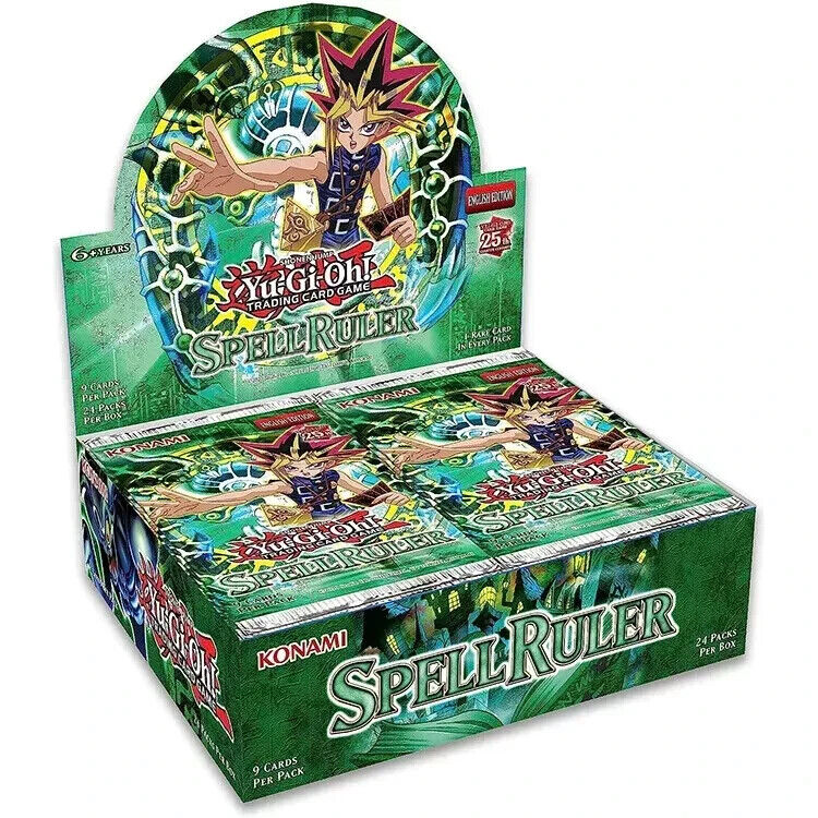 Yugioh Spell Ruler 25th Anniversary Booster Box New & Sealed