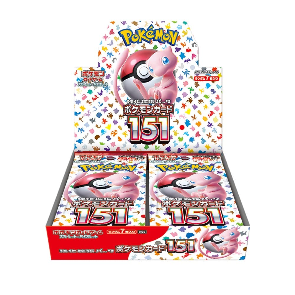 Pokemon TCG SV2a Pokemon 151 Japanese Booster Box New & Sealed