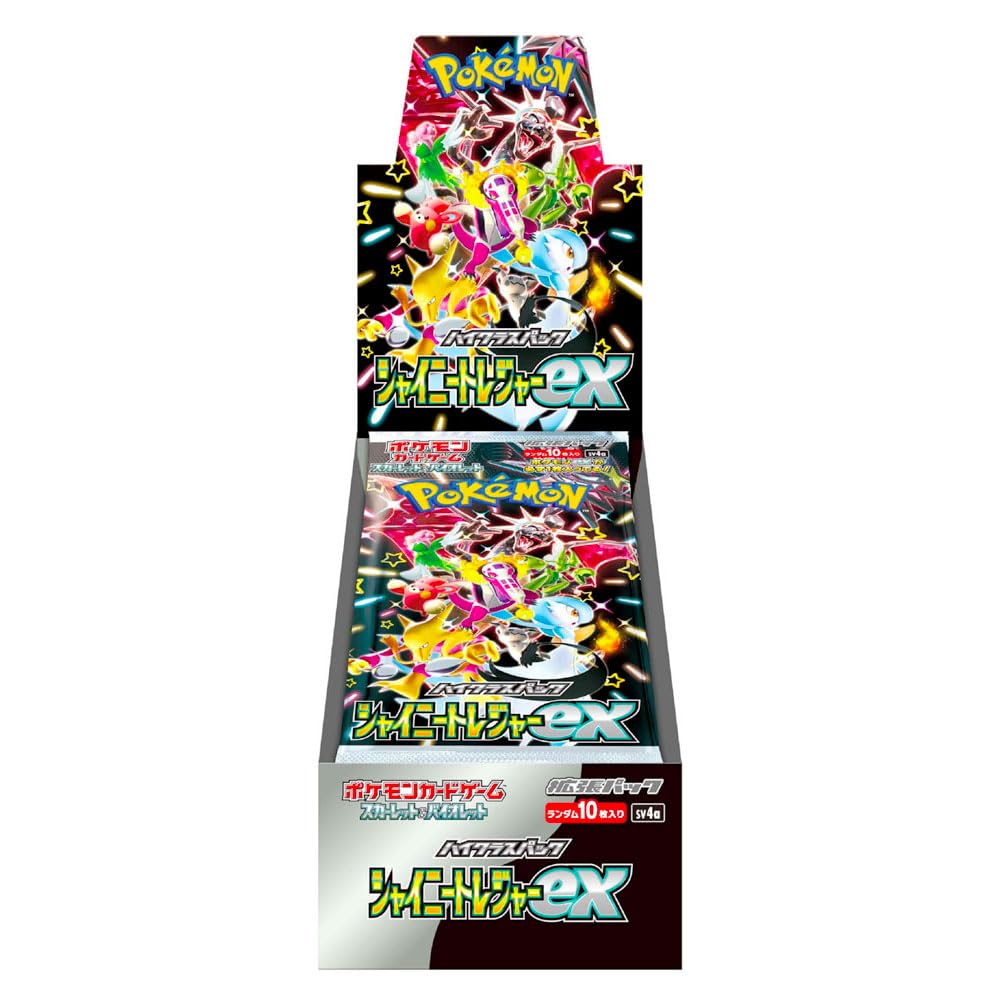 Pokemon TCG SV4a Shiny Treasures ex Japanese Booster Box New & Sealed