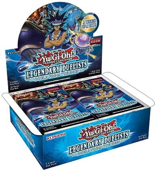 Yugioh Legendary Duelists Duels From The Deep 1st Booster Box New & Sealed