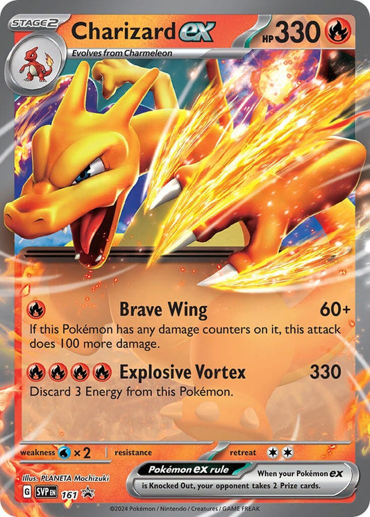 Charizard ex SVP161 Super Premium Collection Black Star Promo Pokemon Card NM