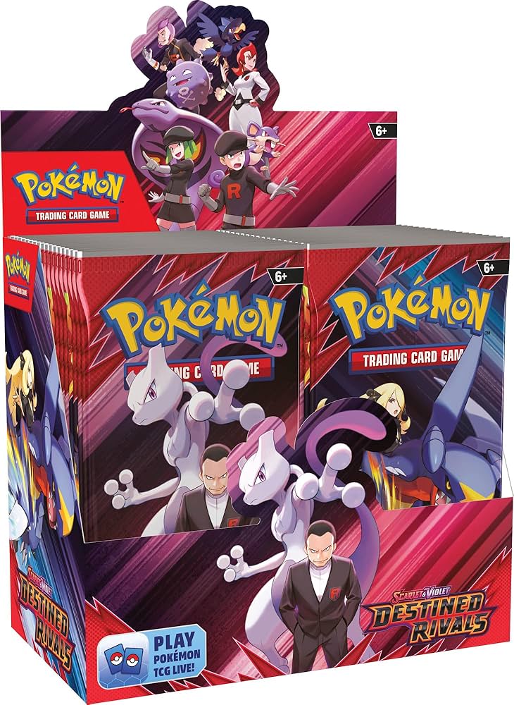 Pokémon TCG Scarlet & Violet Pokemon TCG Scarlet & Violet Destined Rivals Booster Box & sealed