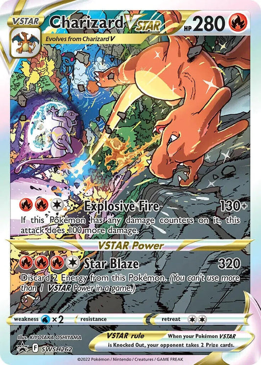 Charizard VSTAR SWSH262 Ultra Premium Collection Promo Full Art Pokemon Card NM